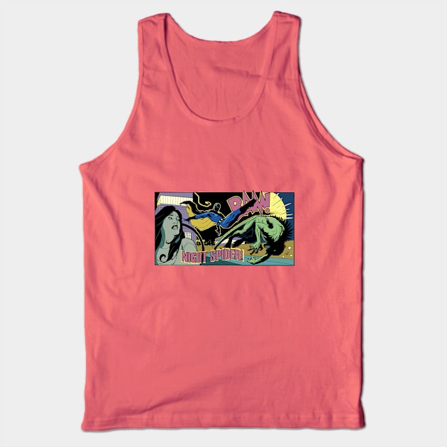 Night Spider BAM! Tank Top by Blue Moon Comics Group